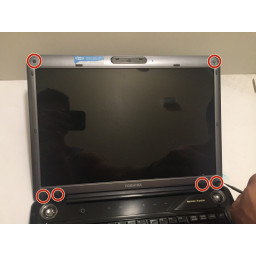 Замена ЖК-экрана Toshiba Satellite A305-S6848